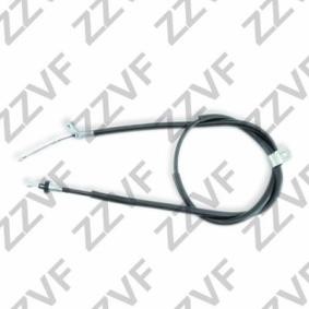 Handbremsseil des Herstellers ZZVF - Originalware Artikelnummer: ZV30MA