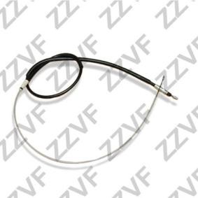 Handbremsseil des Herstellers ZZVF - Originalware Artikelnummer: ZVTC040