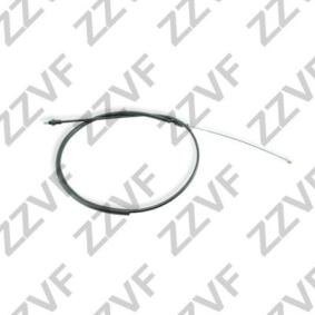 Handbremsseil des Herstellers ZZVF - Originalware Artikelnummer: ZVTC114