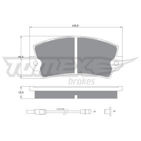 Compre Pastilhas de travão da TOMEX brakes TX 10-431 a um preço baixo por 11,77 €