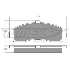 Bremsbeläge TX 11-10 von TOMEX brakes günstig für 24,63 € online kaufen