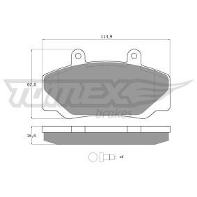Bremsbeläge TX 11-67 von TOMEX brakes günstig für 24,82 € online kaufen