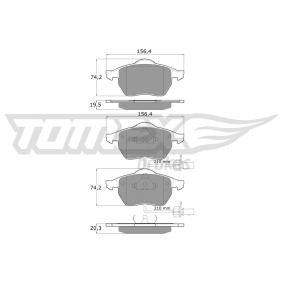 Bremsbeläge TX 12-13 von TOMEX brakes günstig für 36,20 € online kaufen