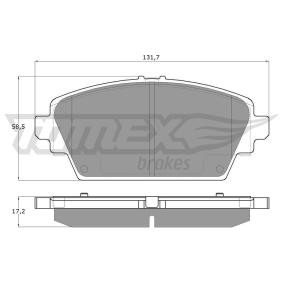 Bremsbeläge TX 12-94 von TOMEX brakes günstig für 37,32 € online kaufen