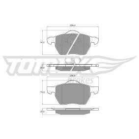 Bremsbeläge TX 13-131 von TOMEX brakes günstig für 40,96 € online kaufen
