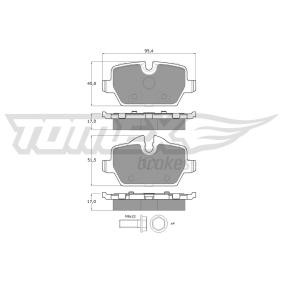 Bremsbeläge für BMW von TOMEX brakes