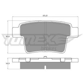 Bremsbeläge TX 14-74 von TOMEX brakes günstig für 36,93 € online kaufen