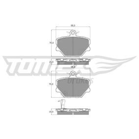 Bremsbeläge TX 15-07 von TOMEX brakes günstig für 30,19 € online kaufen