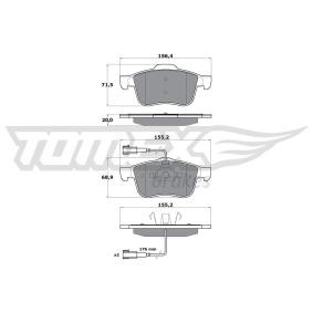 Bremsbeläge TX 15-25 von TOMEX brakes günstig für 58,50 € online kaufen
