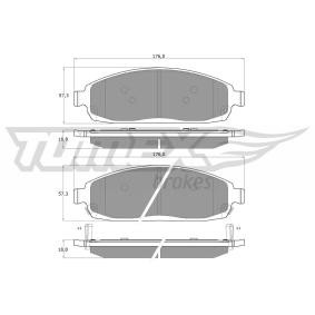 Bremsbeläge TX 15-52 von TOMEX brakes günstig für 47,30 € online kaufen
