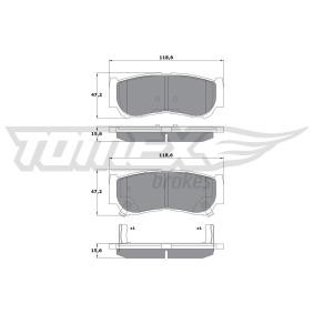 Acquista Kit pastiglie freni da TOMEX brakes TX 15-64 a buon mercato per soli 30,68 €