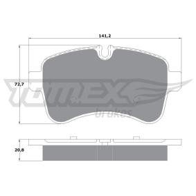 Bremsbeläge für IVECO von TOMEX brakes