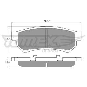 Acquista Kit pastiglie freni da TOMEX brakes TX 16-77 a buon mercato per soli 28,19 €