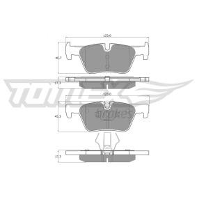 Bremsbeläge für BMW von TOMEX brakes