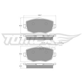Acquista Kit pastiglie freni da TOMEX brakes TX 16-89 a buon mercato per soli 26,52 €