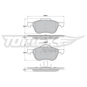 Bremsbeläge TX 17-27 von TOMEX brakes günstig für 29,58 € online kaufen