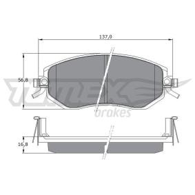 Bremsbeläge TX 17-65 von TOMEX brakes günstig für 30,79 € online kaufen