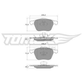 Bremsbeläge für VOLVO von TOMEX brakes