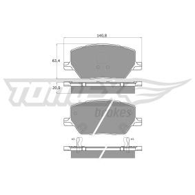 Bremsbeläge TX 18-17 von TOMEX brakes günstig für 41,04 € online kaufen