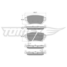 Bremsbeläge TX 18-27 von TOMEX brakes günstig für 29,20 € online kaufen