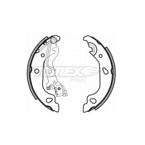 Bremsbackensatz TX 21-59 von TOMEX brakes günstig für 26,62 € online kaufen
