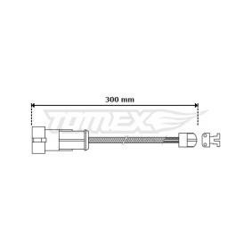 Warnkontakt, Bremsbelagverschleiß für IVECO von TOMEX brakes