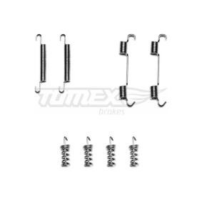 Zubehörsatz, Bremsbacken für VW von TOMEX brakes