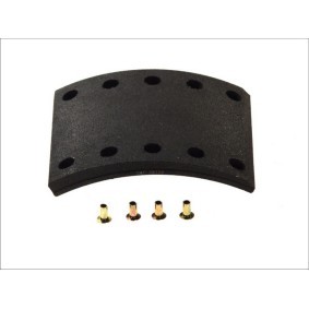 Handbremsbeläge des Herstellers SAF - Originalware Artikelnummer: 3.057.3912.00