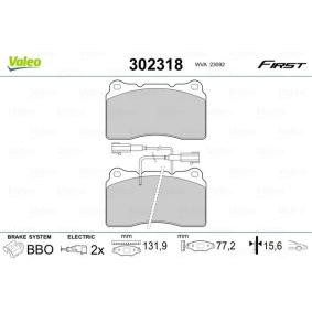 Bremsbeläge 302318 von VALEO günstig für 32,85 € online kaufen