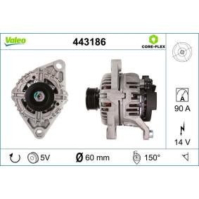 Kjøp Dynamo av VALEO 443186 til den lave prisen 2229,54 NOK