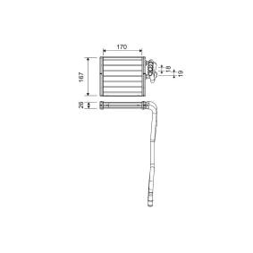 Wärmetauscher, Innenraumheizung 811510 von VALEO günstig für 92,01 € online kaufen