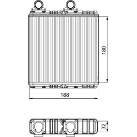 Achetez des Radiateur de chauffage de chez VALEO en ligne pour 9-3 Cabriolet (YS3D) à prix modérés