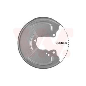 Comprar Chapa protectora contra salpicaduras, disco de freno de VAN WEZEL 1754374 a bajo precio de 21,23 €