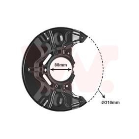 Comprar Chapa protectora contra salpicaduras, disco de freno de VAN WEZEL 5307371 a bajo precio de 44,65 €
