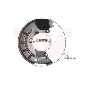 Comprar Chapa protectora contra salpicaduras, disco de freno de VAN WEZEL 5829372 a bajo precio de 14,79 €