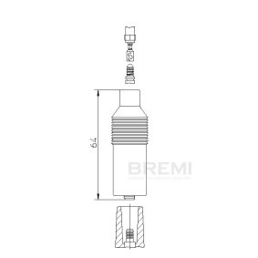 Steckerhülse, Zündkabel 10047/10 von BREMI günstig für 1,39 € online kaufen