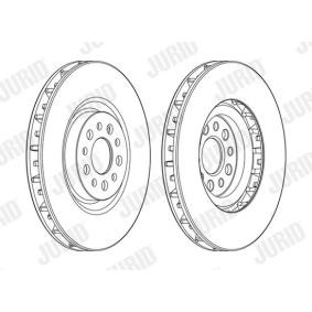 Bremsscheibe 562394JC-1 von JURID günstig für 64,92 € online kaufen