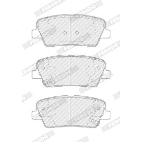 Bremsbeläge FDB4391 von FERODO günstig für 34,30 € online kaufen