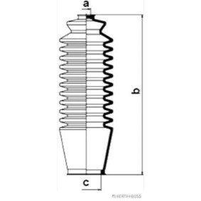 Faltenbalgsatz, Lenkung J4102038 von HERTH+BUSS JAKOPARTS günstig für 8,08 € online kaufen