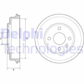Acquista Tamburo freno da DELPHI BF554 a buon mercato per soli 25,54 €