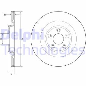 Compre Discos de travão de DELPHI online para F-Type Coupe (X152) a preços moderados