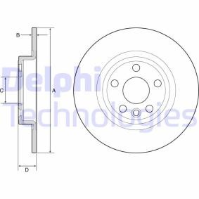 Acquista Disco freno da DELPHI BG4930C a buon mercato per soli 37,93 €