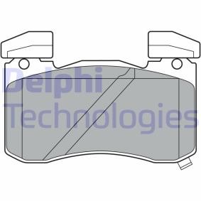 Achetez des Plaquettes de frein DELPHI LP3396 à prix pour 108,92 €
