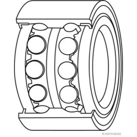 Radlagersatz J4704000 von HERTH+BUSS JAKOPARTS günstig für 60,47 € online kaufen
