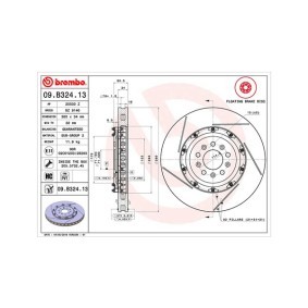 Comprar Disco de freno de MAGNETI MARELLI 360406129703 a bajo precio de 2139,63 €
