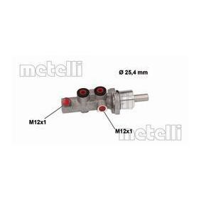 Hauptbremszylinder 05-0893 von METELLI günstig für 95,15 € online kaufen