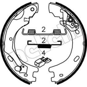 Bremsbackensatz, Feststellbremse 53-0375K von METELLI günstig für 80,34 € online kaufen