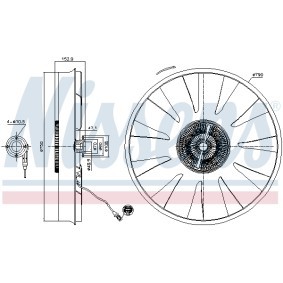 Acquista Frizione ventola da NISSENS 86215 a buon mercato per soli 674,37 €
