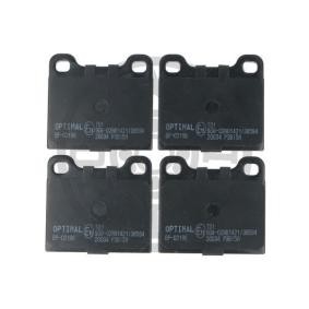 Achetez des Plaquettes de frein OPTIMAL BP-02196 à prix pour 21,10 €
