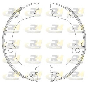 Compre Jogo de maxilas de travão, travão de estacionamento da ROADHOUSE 4466.00 a um preço baixo por 37,19 €